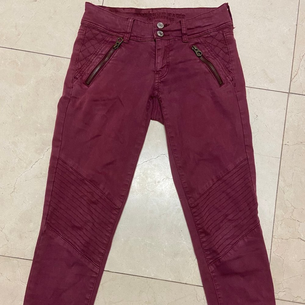 American Eagle skinny crop stretch pants